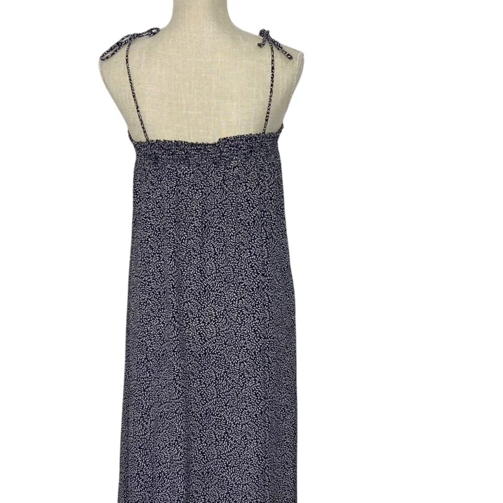 Tory Burch smocked top‎ sundress tie shoulder